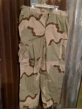 Desert Camo Cargo Pants